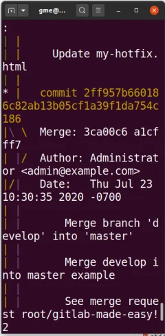 git log graph pretty