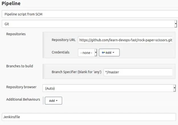 Jenkins Docker Build Example