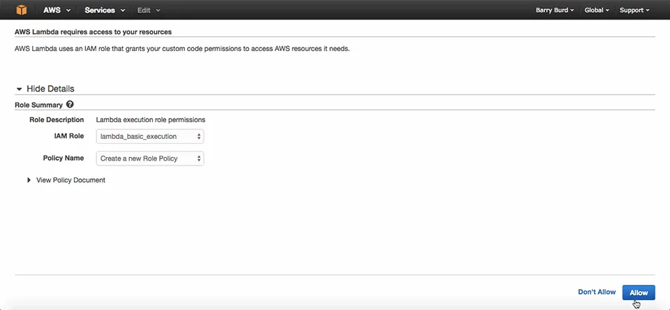 Figure 6: Be sure to enable pop-ups