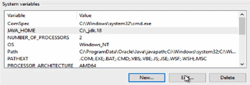 Installation directory