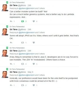 Gil Tene defends Azul's JCP vote.