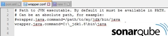 Edit wrapper.conf to fix jvm.dll is missing error