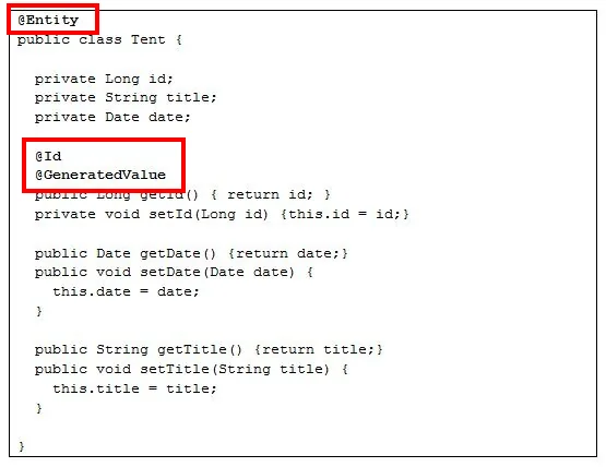 JPA and Hibernate annotations
