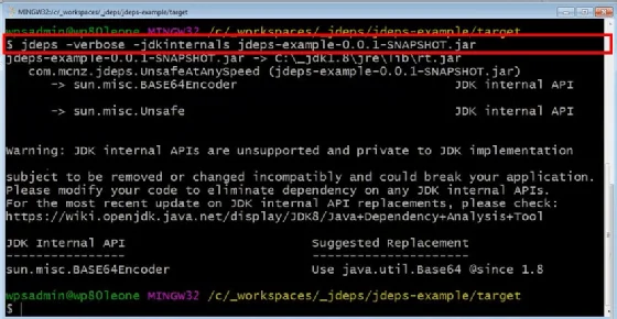 java JDeps utility