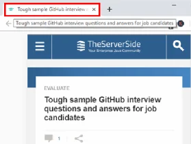 Page title