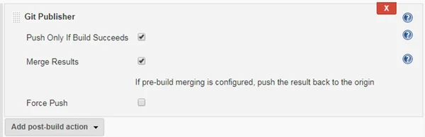 Jenkins Git push