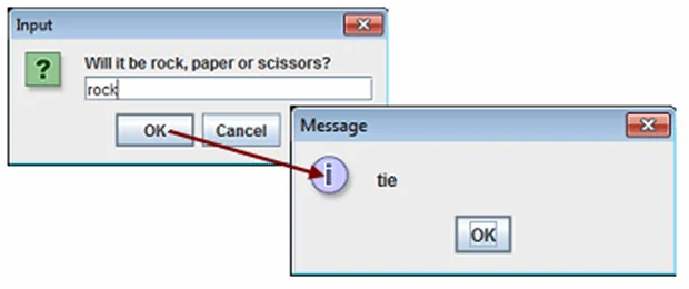 Java User Input JOptionPane