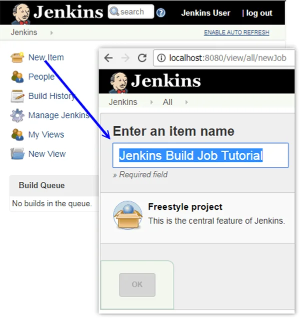 Jenkins wizard