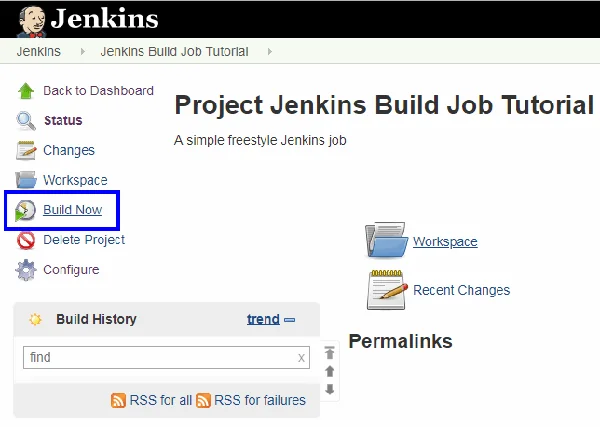 build job