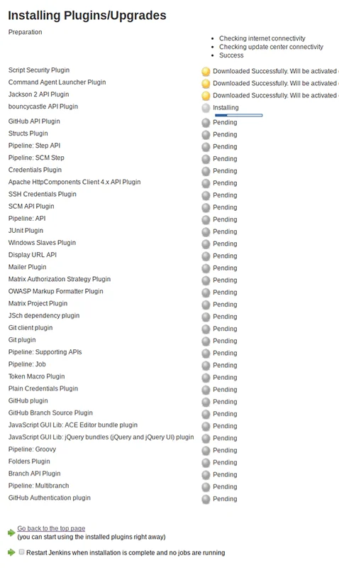 installing plug-ins