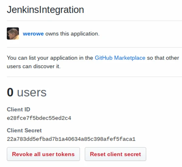 Jenkins app