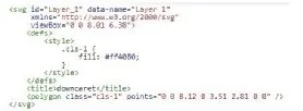 SVG image tag