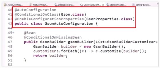 Spring Boot AutoConfiguration Class for Gson.