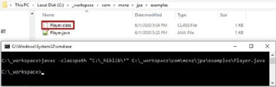 compile Hibernate code