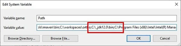 Set up JDK PATH