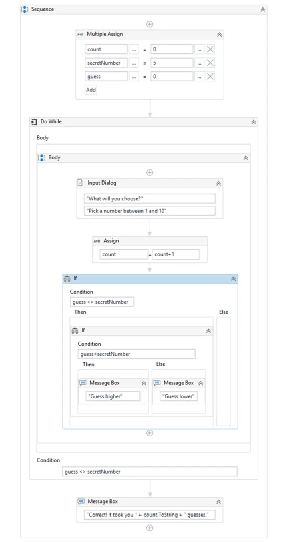 RPA programming