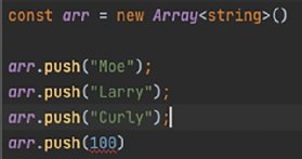 IDE flags a TypeScript type mismatch error.