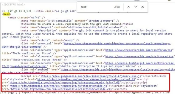 JavaScript webpage weight