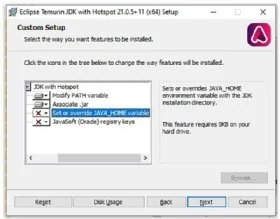 Automatically set JAVA_HOME