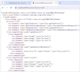 WSDL in a browser screenshot.